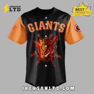 SF Giants x 2025 Naruto Shippuden Night Baseball Jersey