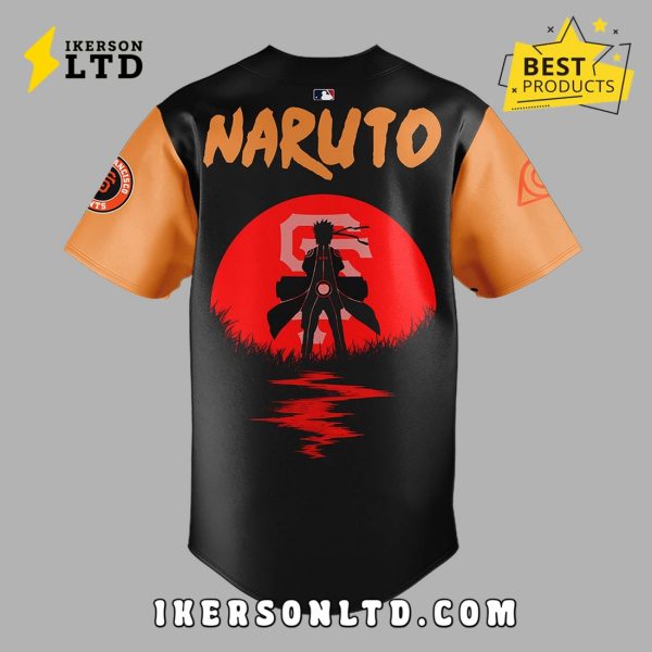 SF Giants x 2025 Naruto Shippuden Night Baseball Jersey