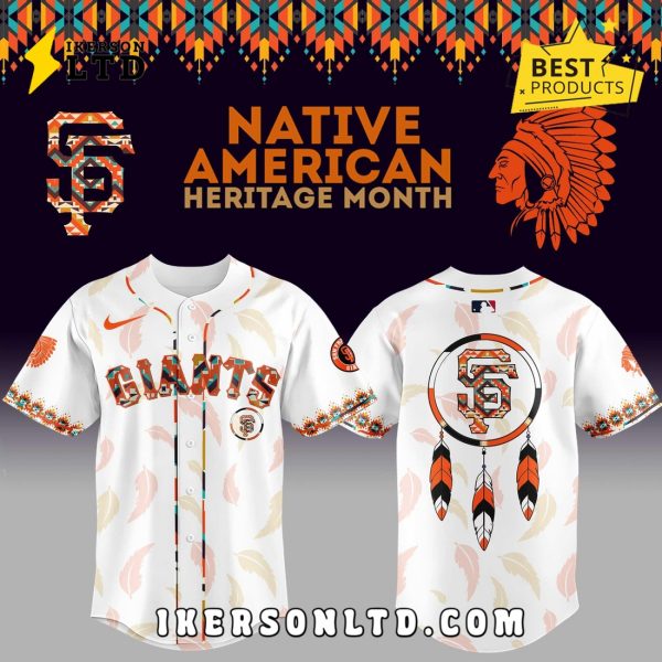 SF Giants x 2025 Native American Heritage Baseball Jersey