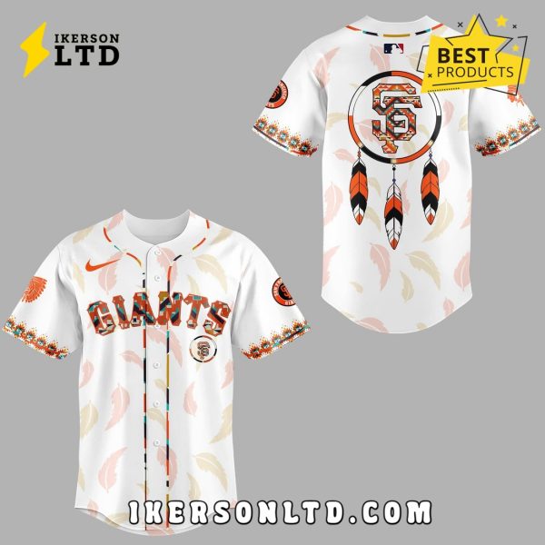SF Giants x 2025 Native American Heritage Baseball Jersey