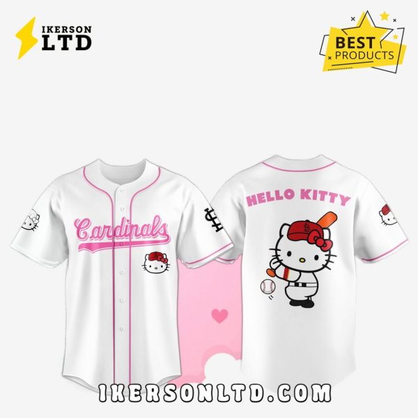 St.Louis Cardinals x Hello Kitty Game Night Baseball Jersey