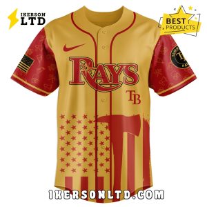 Tampa Bay Rays MLB Firefighter Appreciation Baseball Jersey