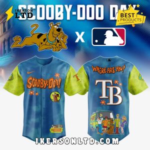 Tampa Bay Rays x Scooby Doo Baseball Jersey