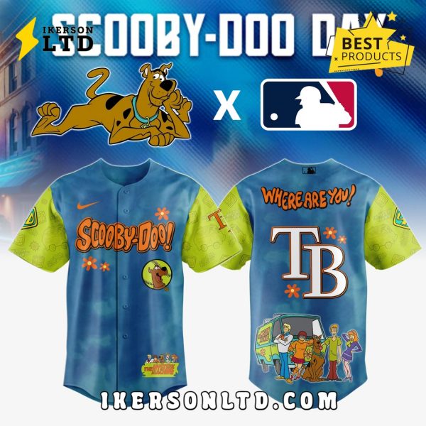 Tampa Bay Rays x Scooby Doo Baseball Jersey