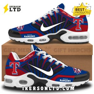Texas Rangers Custom MLB Air Max Plus Sneakers