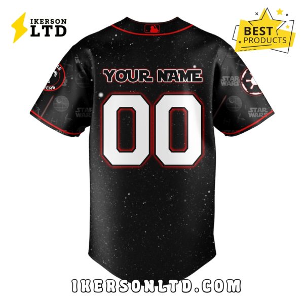Texas Rangers MLB x Star Wars Night Baseball Jersey