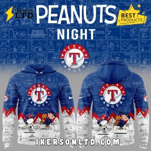 Texas Rangers x 75th Anniversary of Peanuts Hoodie