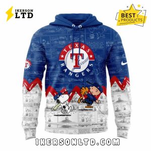 Texas Rangers x 75th Anniversary of Peanuts Hoodie