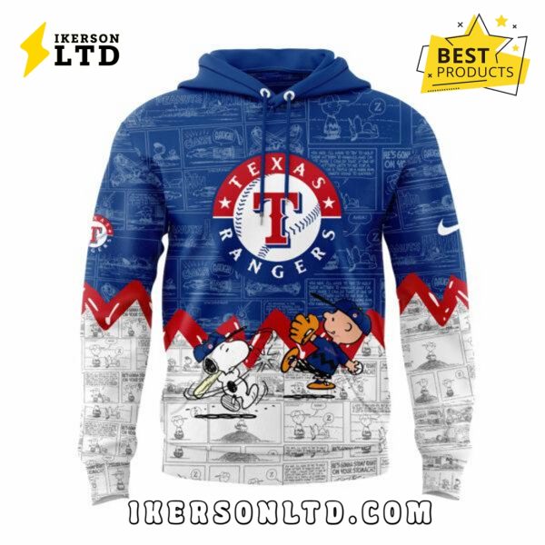 Texas Rangers x 75th Anniversary of Peanuts Hoodie
