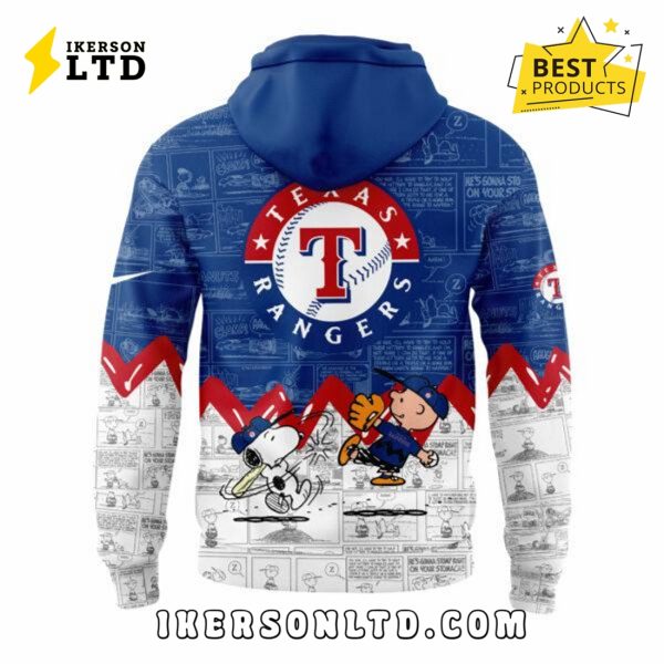 Texas Rangers x 75th Anniversary of Peanuts Hoodie