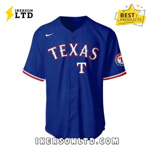 Texas Rangers x Firefighter Appreciation Night Baseball Jersey