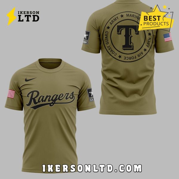 Texas Rangers x Military Appreciation Night 2025 Hoodie