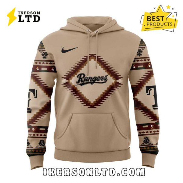 Texas Rangers x Native American Heritage 2025 Hoodie