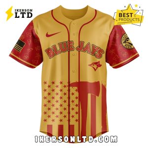 Toronto Blue Jays MLB Firefighter Appreciation Baseball Jersey