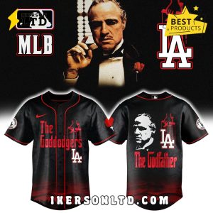 2025 Los Angeles Dodgers x The Godfather Baseball Jersey