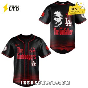 2025 Los Angeles Dodgers x The Godfather Baseball Jersey