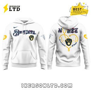 2025 Milwaukee Brewers Nurses Night Hoodie, Long Pants