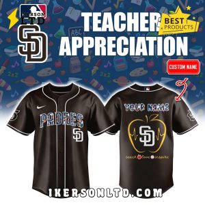 2025 San Diego Padres Teacher Night Baseball Jersey