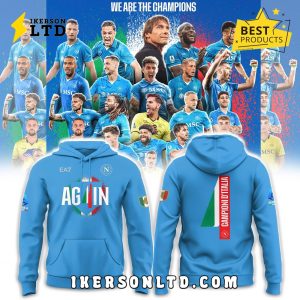 2025 SSC Napoli Campioni d’Italia Hoodie, Long Pant