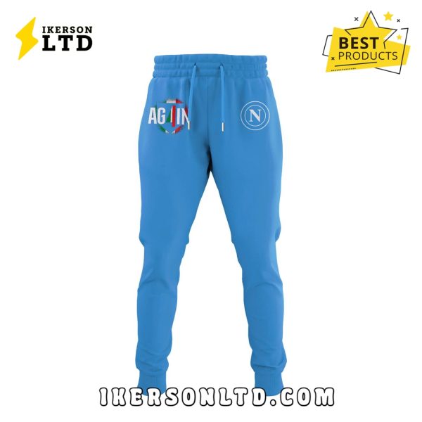 2025 SSC Napoli Campioni d’Italia Hoodie, Long Pant