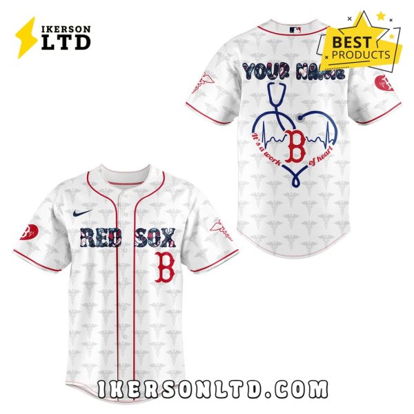 Boston Red Sox 2025 Nurses Night Baseball Jersey
