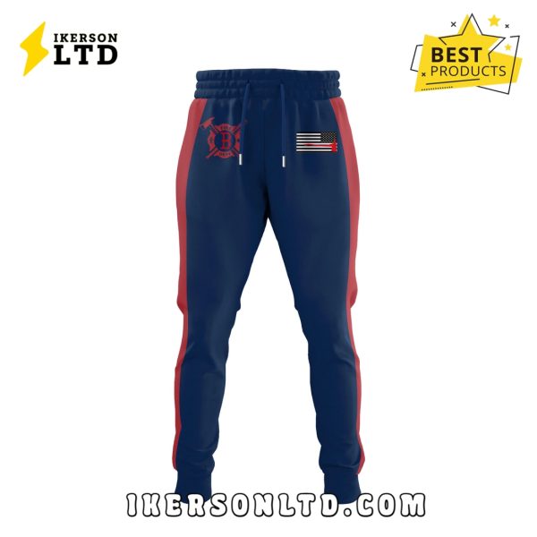 Boston Red Sox Firefighter Appreciation Day Hoodie, Long Pants