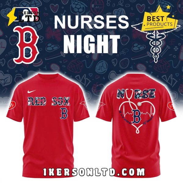 Boston Red Sox Nurses Night Red Hoodie
