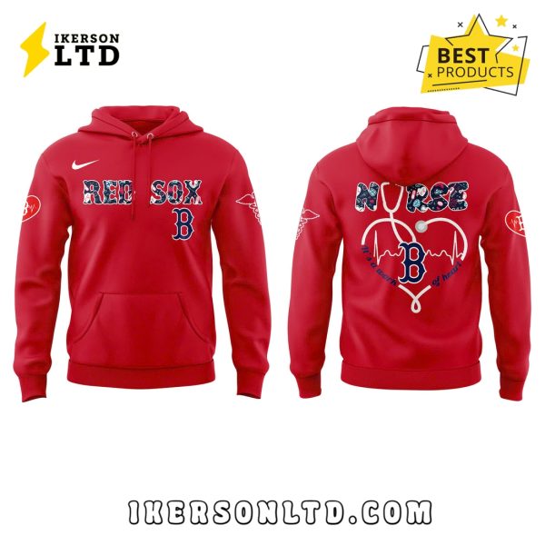 Boston Red Sox Nurses Night Red Hoodie