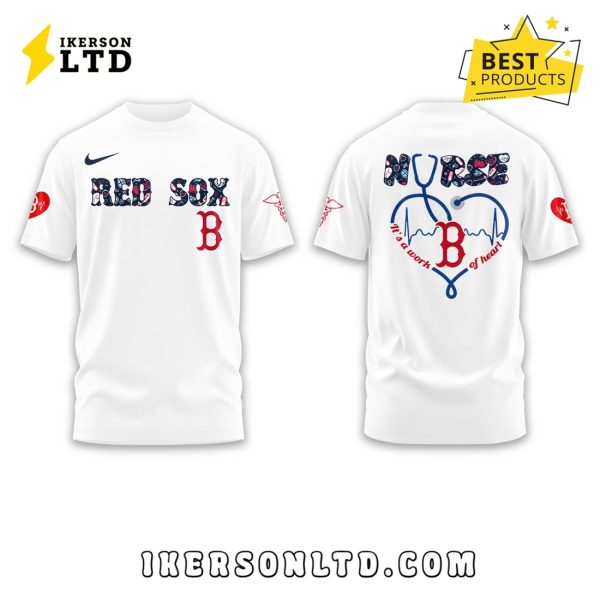Boston Red Sox Nurses Night White Hoodie