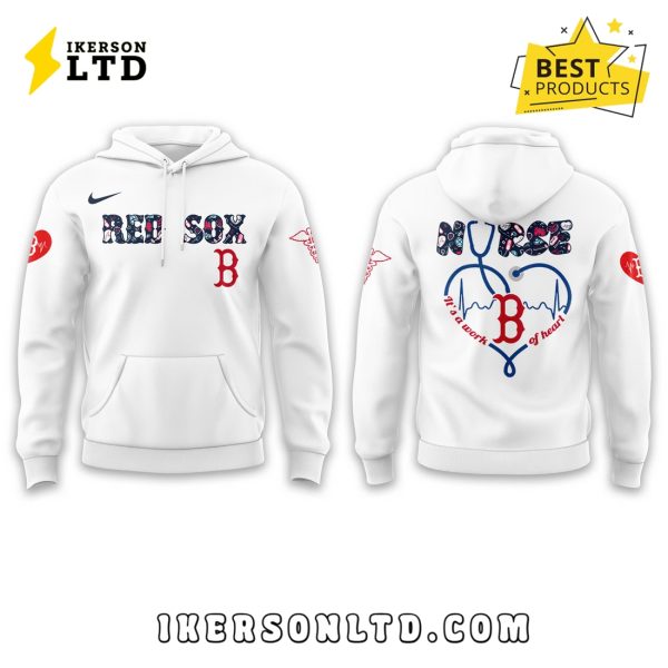 Boston Red Sox Nurses Night White Hoodie, Long Pants