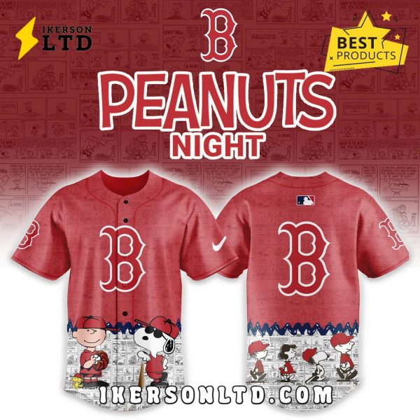 Boston Red Sox x 75th Peanut Night Baseball Jersey
