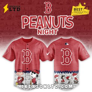 Boston Red Sox x 75th Peanut Night Baseball Jersey