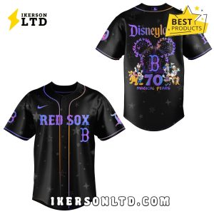 Boston Red Sox x Disneyland 70th Baseball Jersey