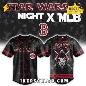 Boston Red Sox x Star Wars Night Baseball Jersey