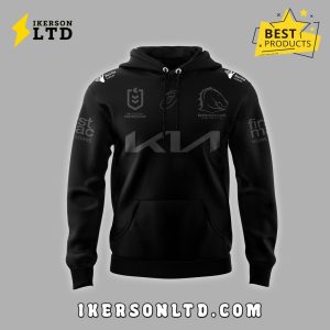 Brisbane Broncos 2025 The Star Black Hoodie, Long Pants