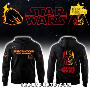 Brisbane Broncos x Star Wars 2025 Hoodie