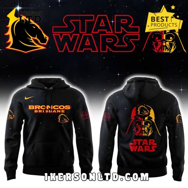 Brisbane Broncos x Star Wars 2025 Hoodie
