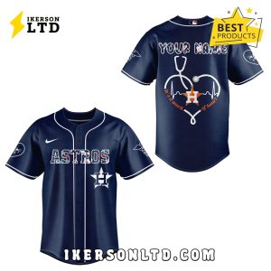 Custom Nurses Night x Houston Astros Baseball Jersey