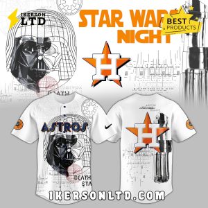 Death Wars Night x Houston Astros Baseball Jersey