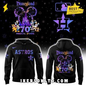 Disneyland 70th x Houston Astros Baseball Hoodie, Long Pants