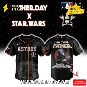 Father Day Star Wars Version x Houston Astros Baseball Jersey