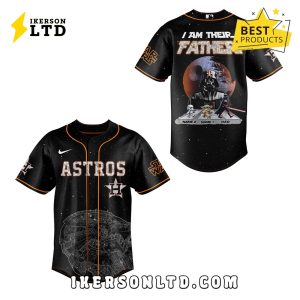 Father Day Star Wars Version x Houston Astros Baseball Jersey