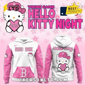 Hello Kitty Night x Boston Red Sox Hoodie, Long Pants