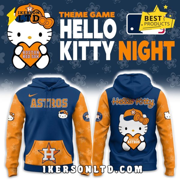 Hello Kitty Night x Houston Astros Hoodie, Long Pants