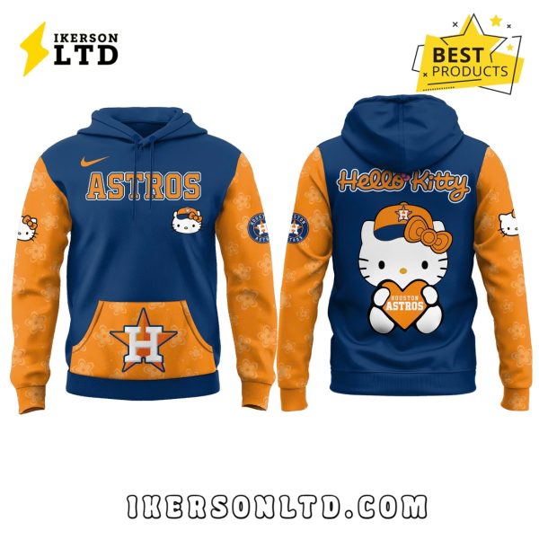 Hello Kitty Night x Houston Astros Hoodie, Long Pants