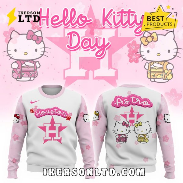 Hello Kitty x Houston Astros 2025 Hoodie