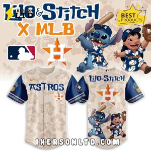 Houston Astros x Lilo & Stitch 2025 Baseball Jersey