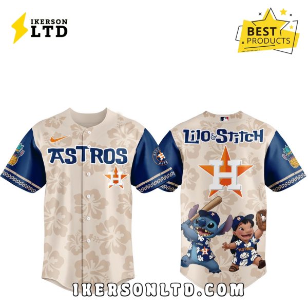 Houston Astros x Lilo & Stitch 2025 Baseball Jersey