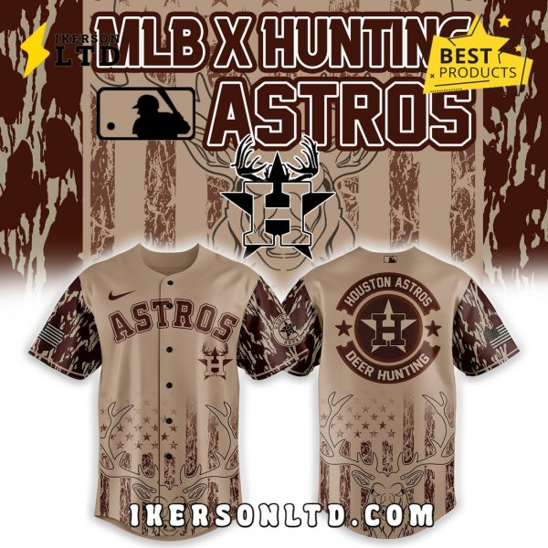 Hunting Version x Houston Astros Baseball Jersey