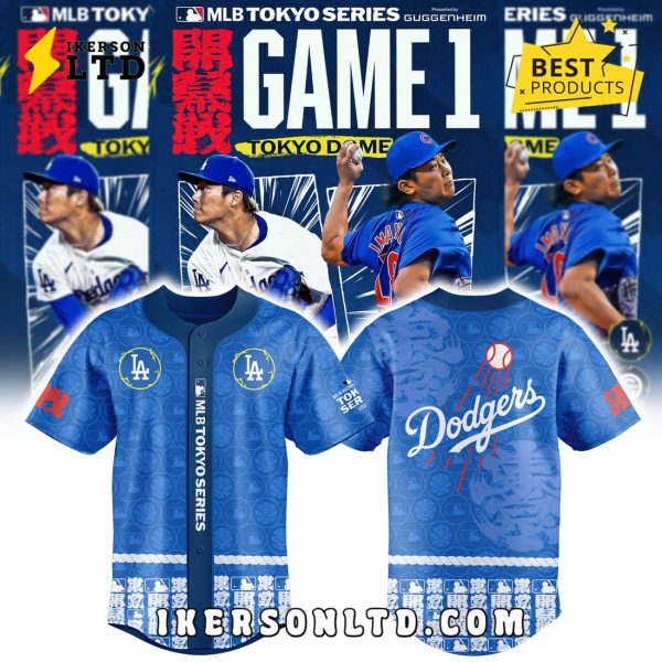LA Dodgers Tokyo Series 2025 Baseball Jersey
